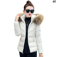Load image into Gallery viewer, Fashion Slim Hooded Padded Jacket Large Size Thicken Cotton Jacket - Agribi Fashion