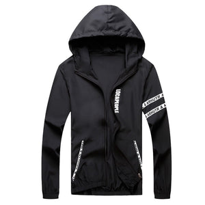 Mens Casual Jacket Outdoor Sportswear Windbreaker Lightweight Bomber Jackets - Agribi Fashion