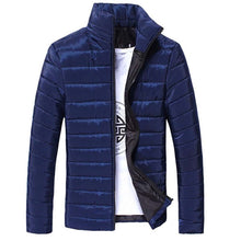 Load image into Gallery viewer, Mens Jackets and Coats Casual Jacket Men Clothes Cotton Denim Jacket Solid Zipper Coat Men Bomber Jacket Colete - Agribi Fashion