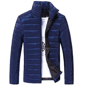 Mens Jackets and Coats Casual Jacket Men Clothes Cotton Denim Jacket Solid Zipper Coat Men Bomber Jacket Colete - Agribi Fashion